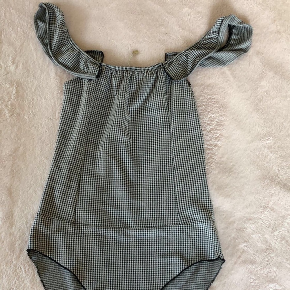 Gingham Bodysuit